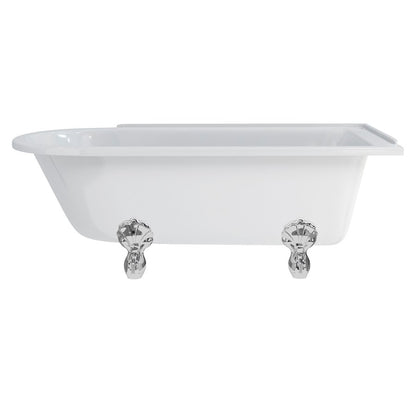 Burlington Hampton 170cm Showering Bath with Luxury Feet