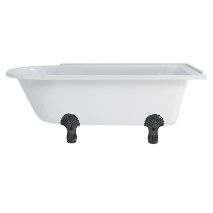Burlington Hampton 170cm Showering Bath with Luxury Feet