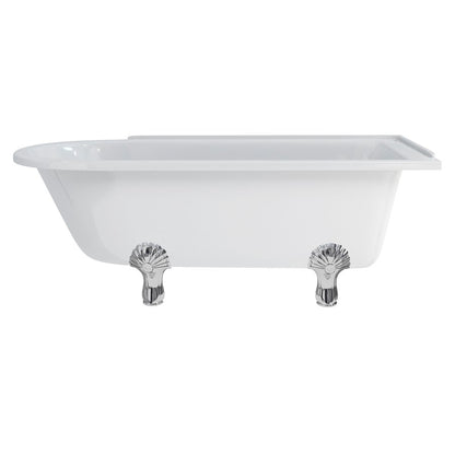 Burlington Hampton 170cm Showering Bath with Luxury Feet
