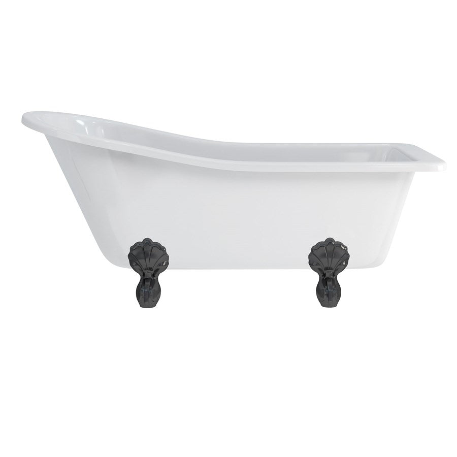 Burlington Harewood Slipper Bath with Luxury Feet