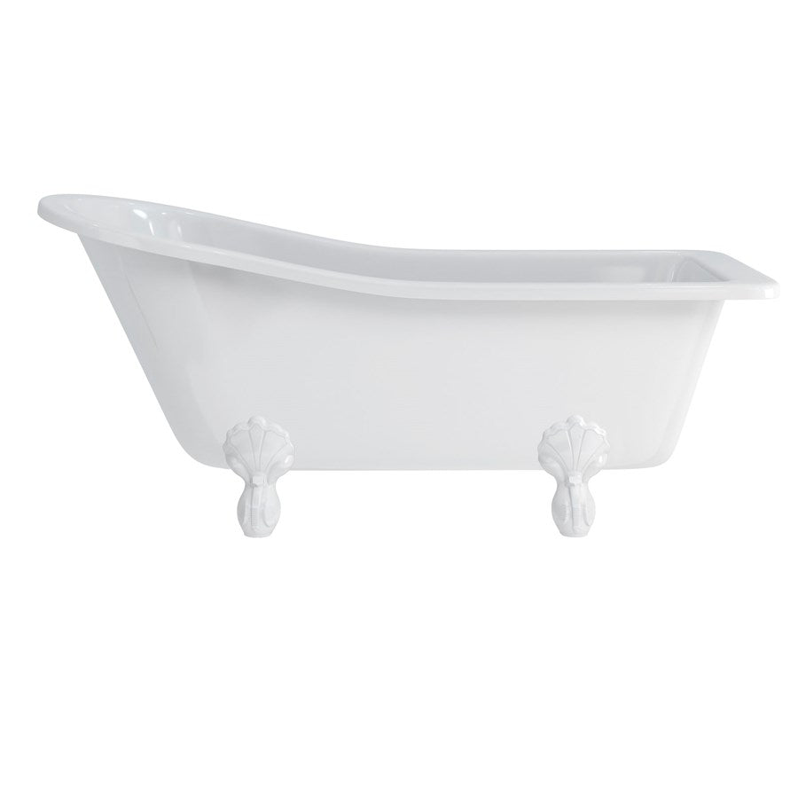 Burlington Harewood Slipper Bath with Luxury Feet