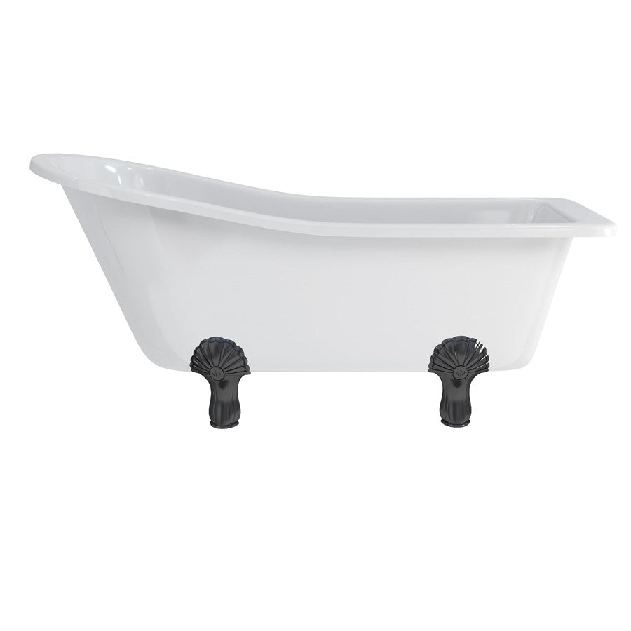 Burlington Harewood Slipper Bath with Luxury Feet