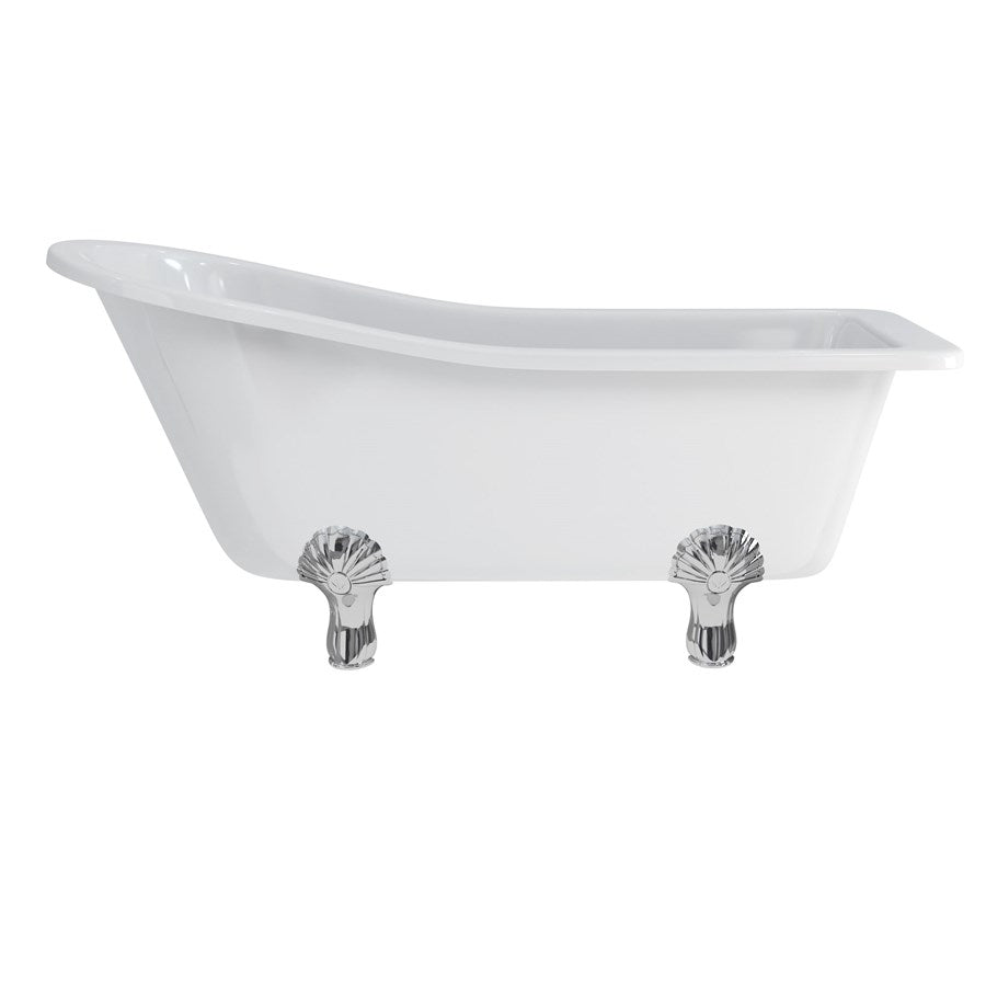 Burlington Harewood Slipper Bath with Luxury Feet