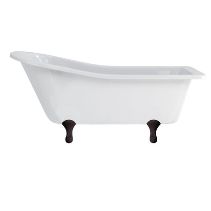 Burlington Harewood Slipper Bath with Standard Feet