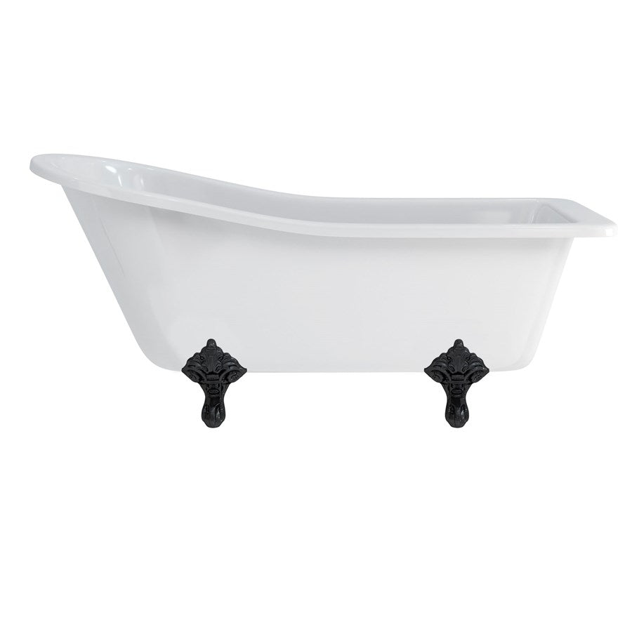 Burlington Harewood Slipper Bath with Standard Feet