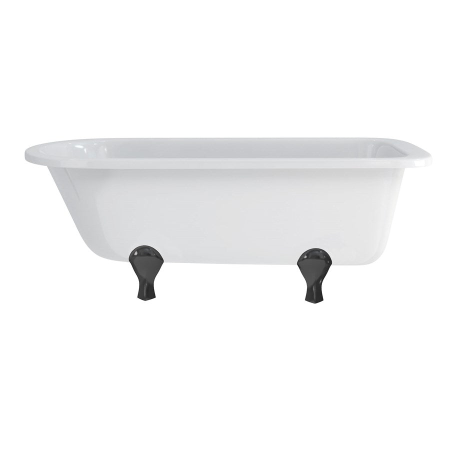 Burlington Blenheim Single Ended Bath with Luxury Feet