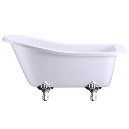 Burlington Buckingham Slipper Bath with Standard Feet