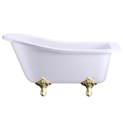 Burlington Buckingham Slipper Bath with Standard Feet