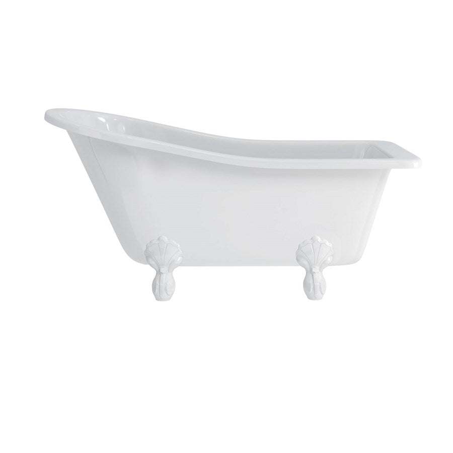 Burlington Buckingham Slipper Bath with Luxury Feet