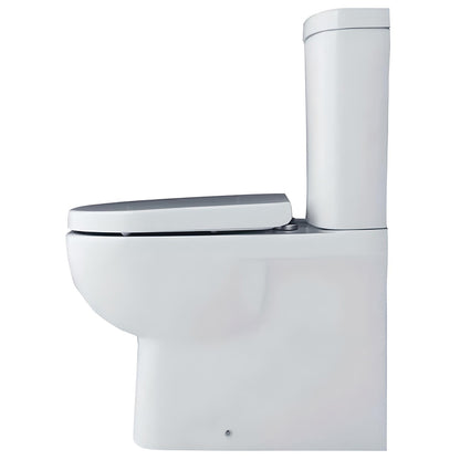 Essential EC1009 Lily Top-Quality White Close Coupled BTW Pan And Cistern