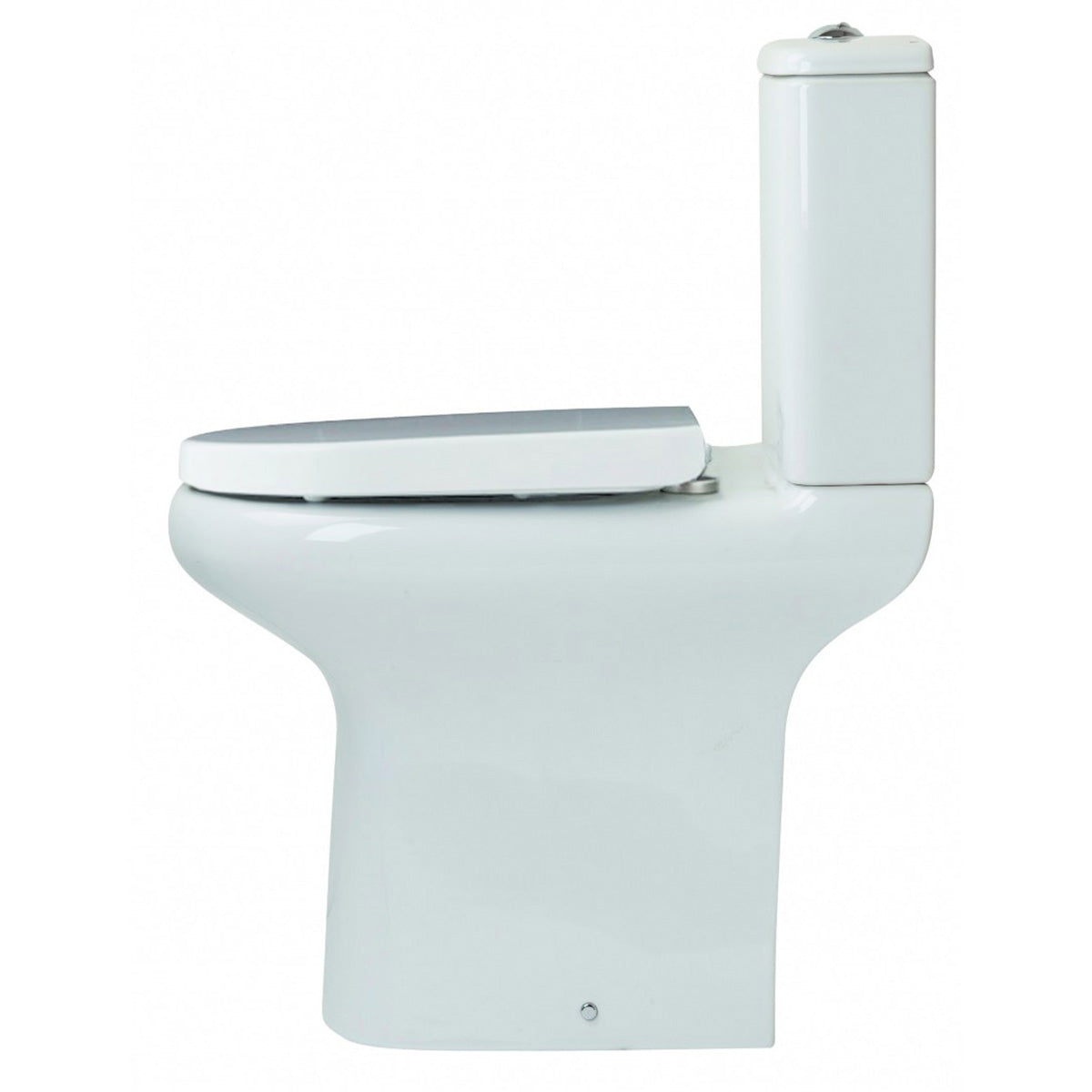 Essential EC1015 Lily Rimless Comfort Height Close Coupled WC Pan With Cistern And Seat