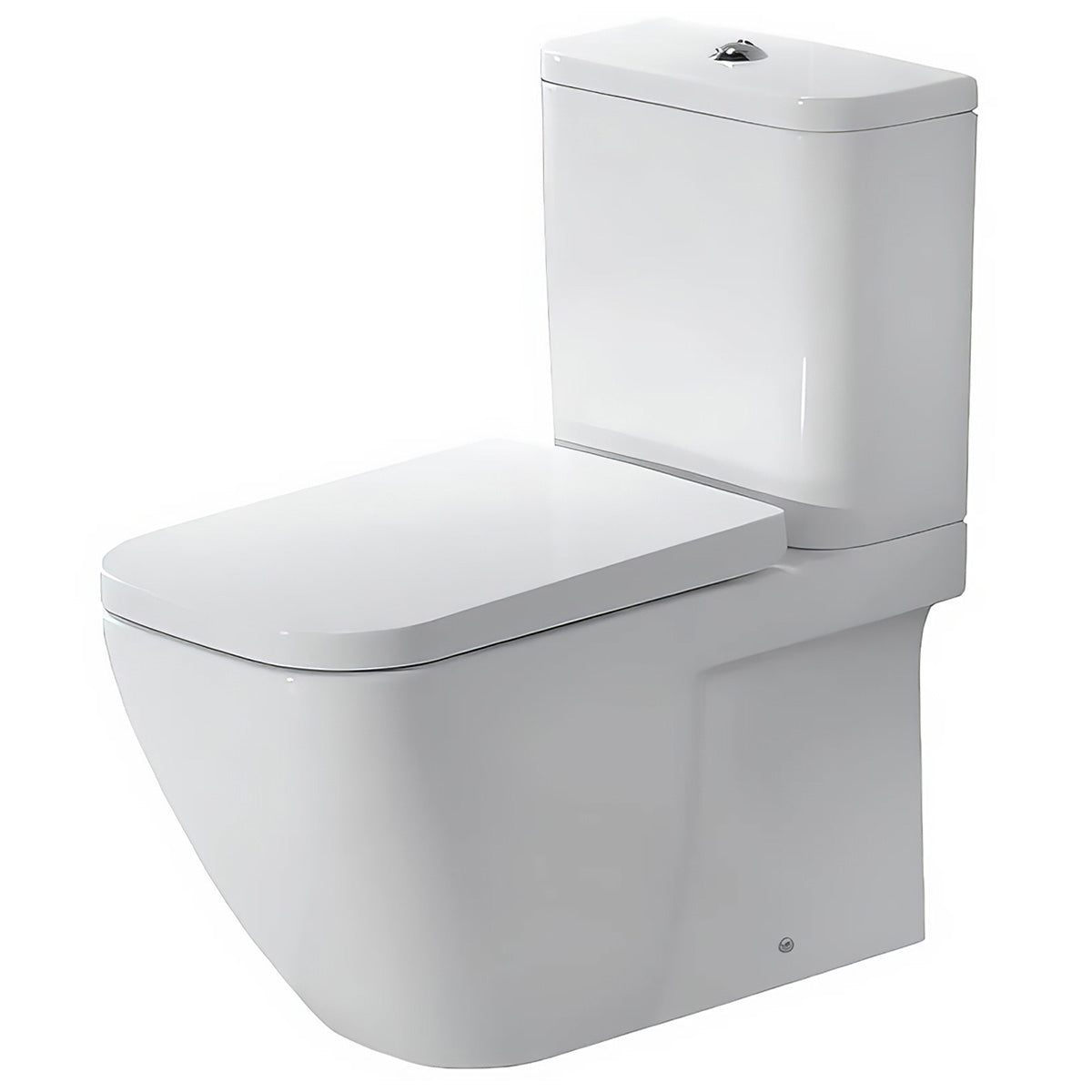 Essential EC4015 Fuchsia Close Coupled Back To Wall WC Pack White