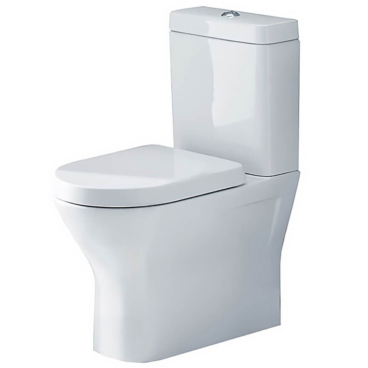 Essential EC7022 IVY White Close Coupled Back To Wall Pan With Cistern And Seat
