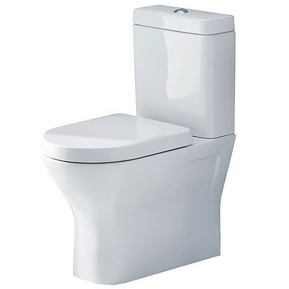 Essential EC7022 IVY White Close Coupled Back To Wall Pan With Cistern And Seat
