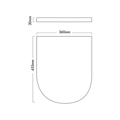 Essential EC7028 IVY Comfort Height White Back To Wall Toilet With Soft Close Seat
