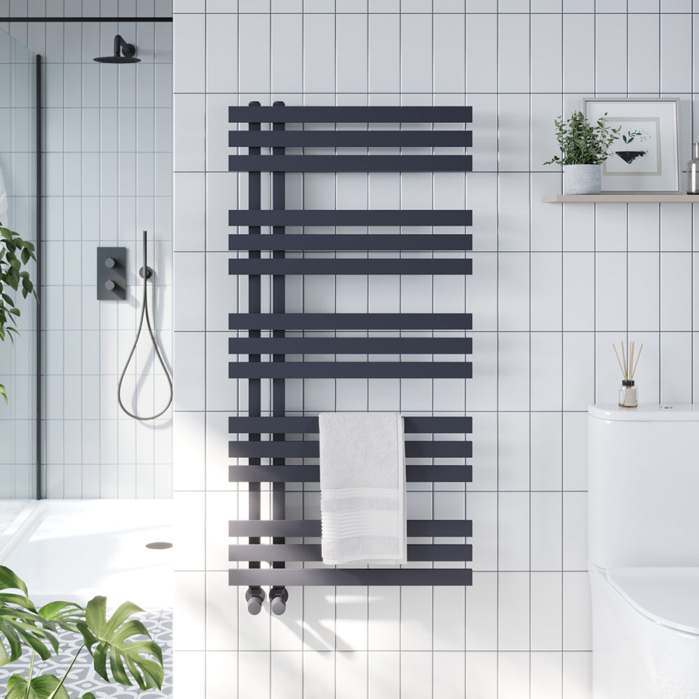 Luxe81 Elizabeth Carbon Anthracite Towel Radiator