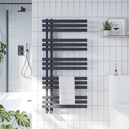 Luxe81 Elizabeth Carbon Anthracite Towel Radiator