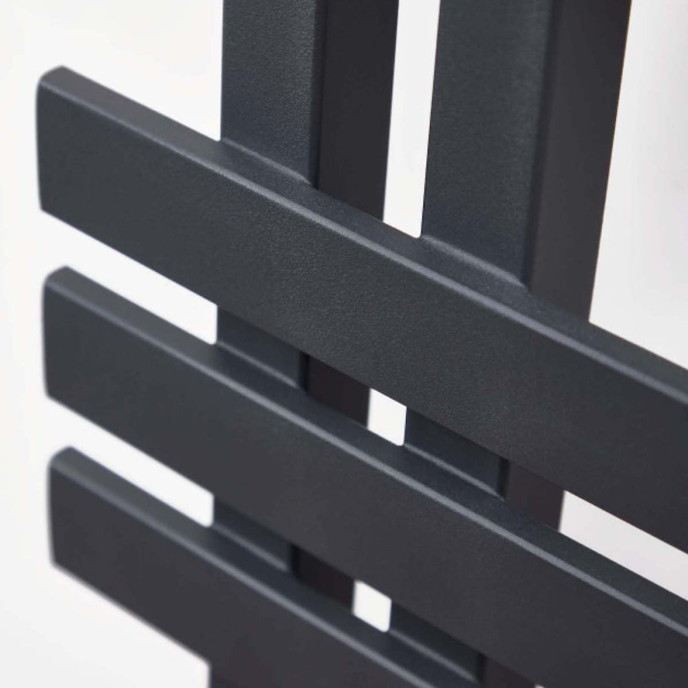 Luxe81 Elizabeth Carbon Anthracite Towel Radiator