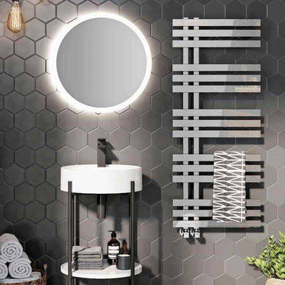 Luxe81 Elizabeth Chrome Towel Radiator