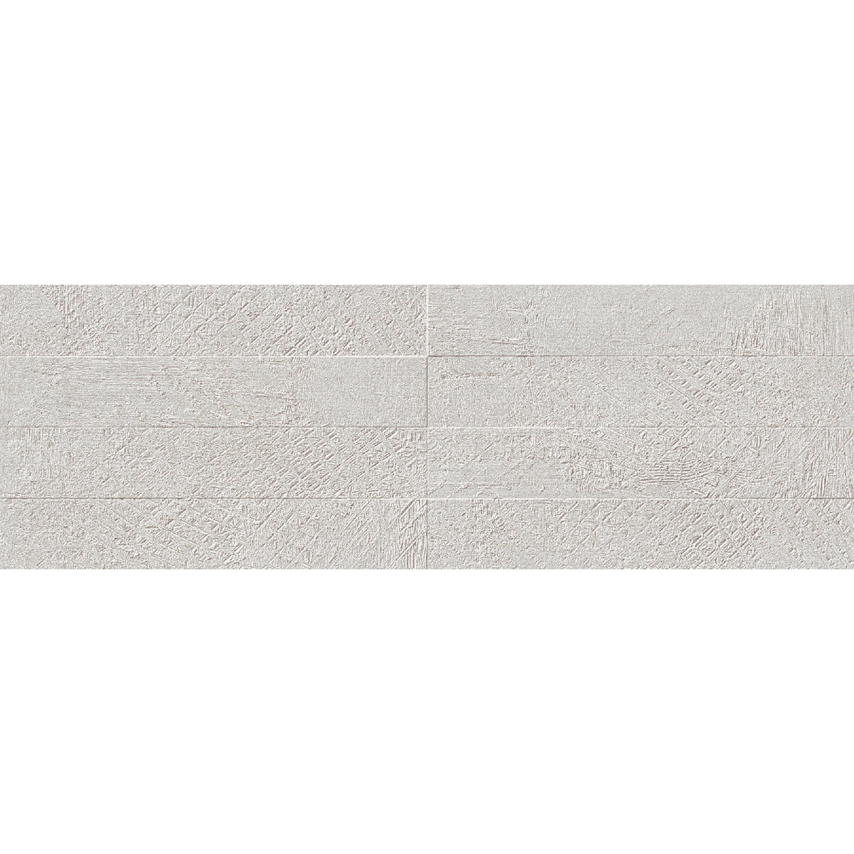 Luxe81 Normandie Decor White Tile 290x890mm AZNORD2989W