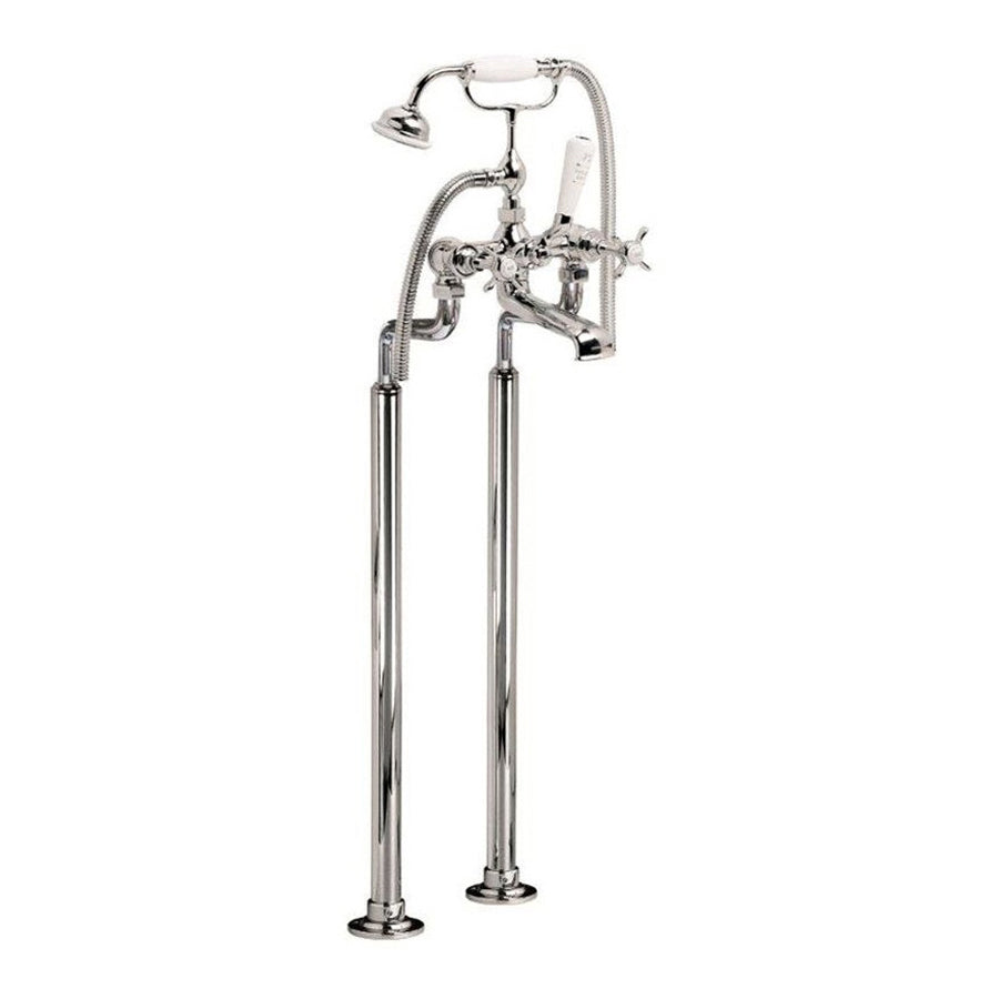 Lefroy Brooks Classic Bath Shower Mixer with Extended Legs EXT/LB1144