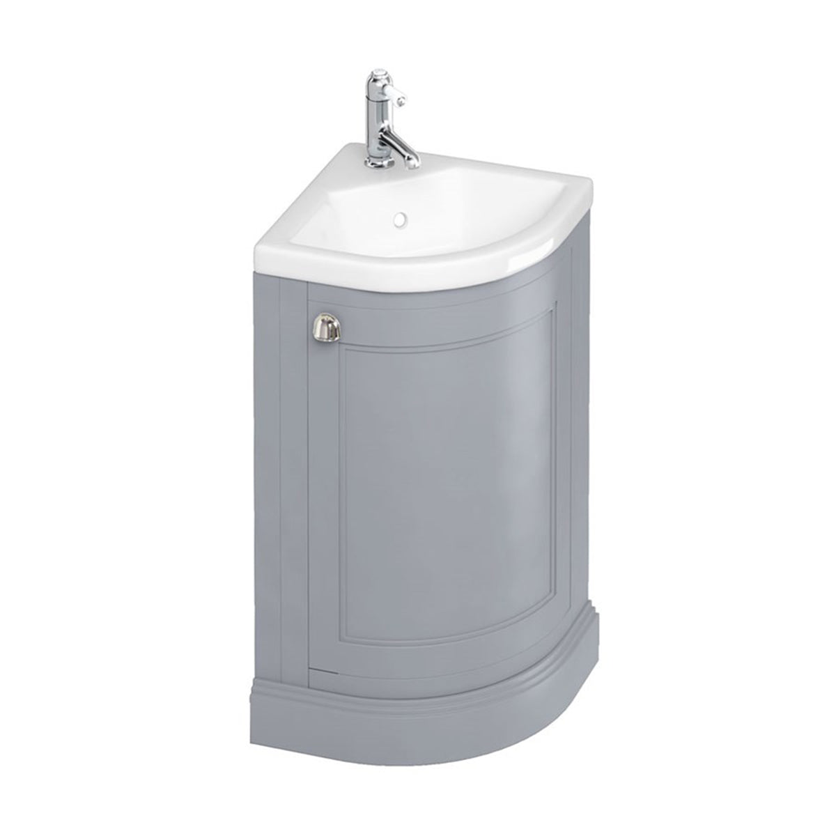 Burlington Bathrooms Freestanding 43cm Corner Vanity Unit
