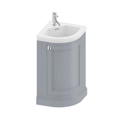 Burlington Bathrooms Furniture Unit with Ceramic Corner Basin