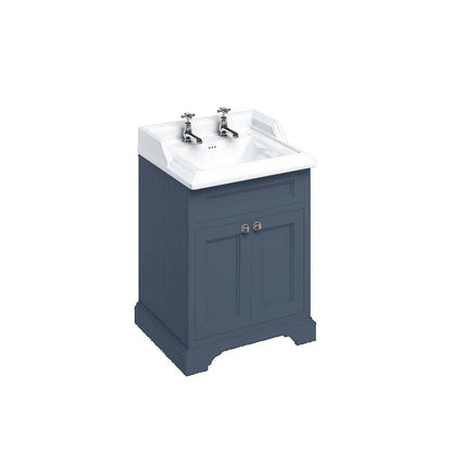 Burlington Bathrooms Freestanding 65 Unit with Doors and Classic Basin
