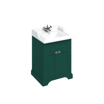 Burlington Bathrooms Freestanding 65 Unit with Doors and Classic Basin