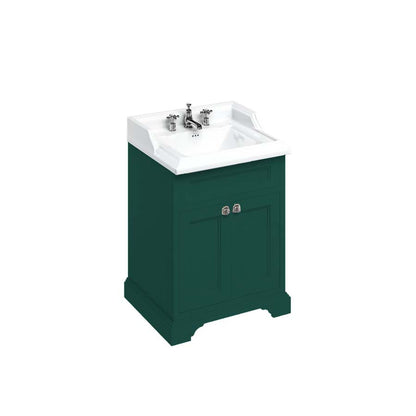 Burlington Bathrooms Freestanding 65 Unit with Doors and Classic Basin