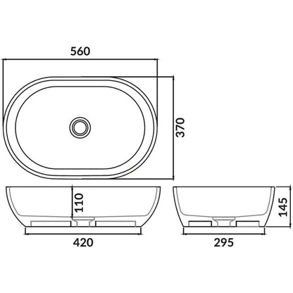 Luxe81 Neo Countertop Basin