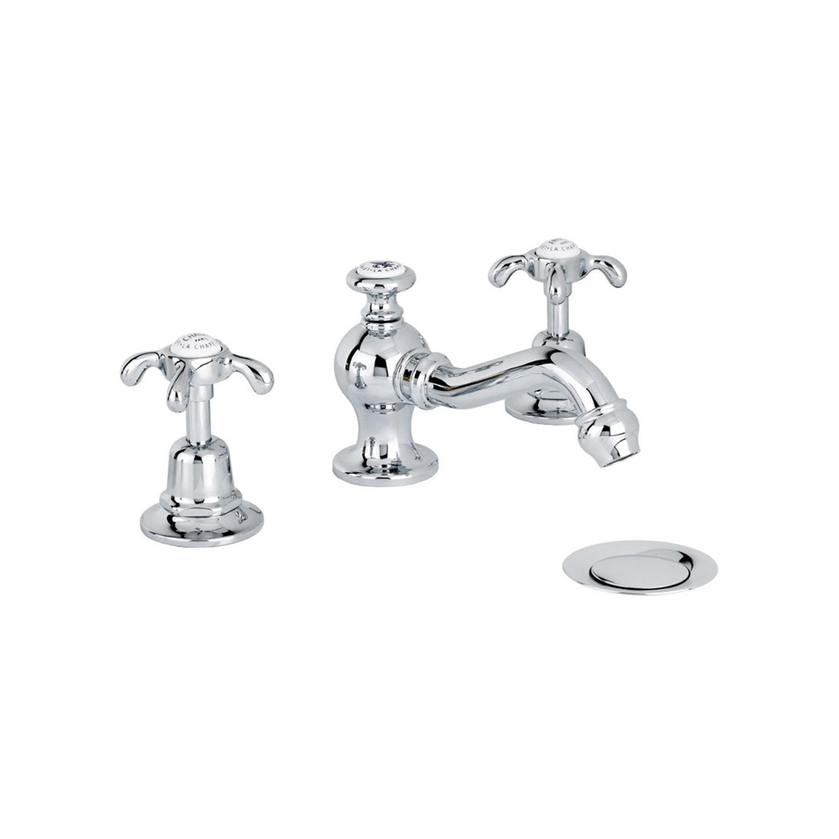 Lefroy Brooks La Chapelle basin mixer with pop-up waste