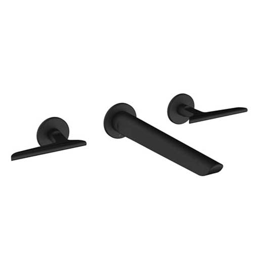 Crosswater Foile Basin 3H Set Wall Mounted