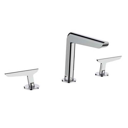 Crosswater Foile Basin 3H Set Deck Mounted