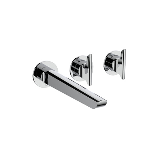 Crosswater Foile Module 2 Outlet 2 Handle Shower Valve & Bath Spout