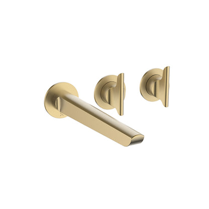 Crosswater Foile Module 2 Outlet 2 Handle Shower Valve & Bath Spout