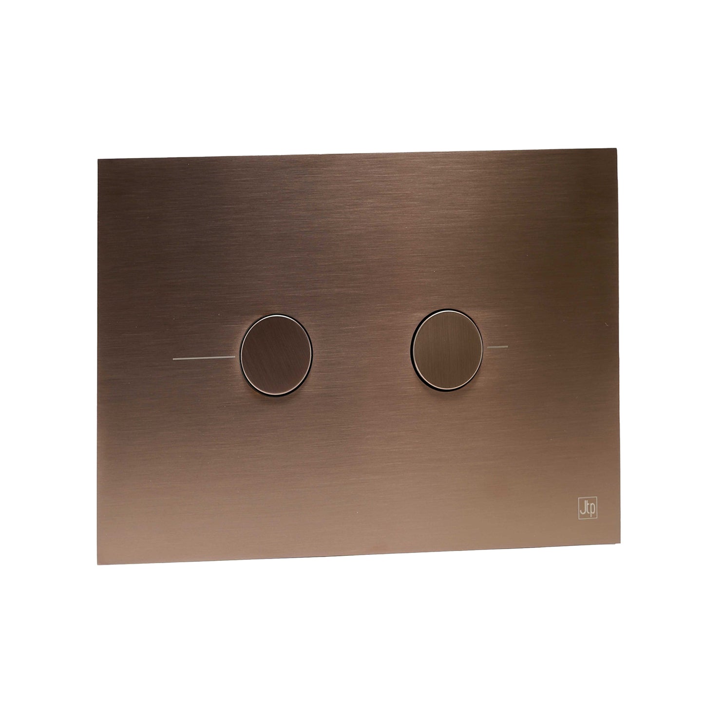 Just Taps Metal Pneumatic Flush Plate - Brushed Bronze FPBRZ