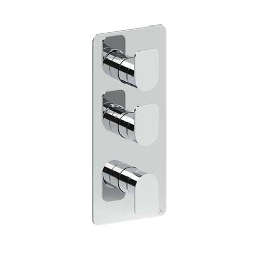 Crosswater Fuse 2 Outlet 3 Handle Shower Valve