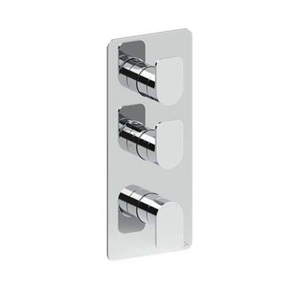 Crosswater Fuse 2 Outlet 3 Handle Shower Valve