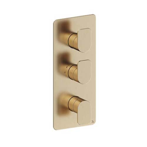 Crosswater Fuse 2 Outlet 3 Handle Shower Valve