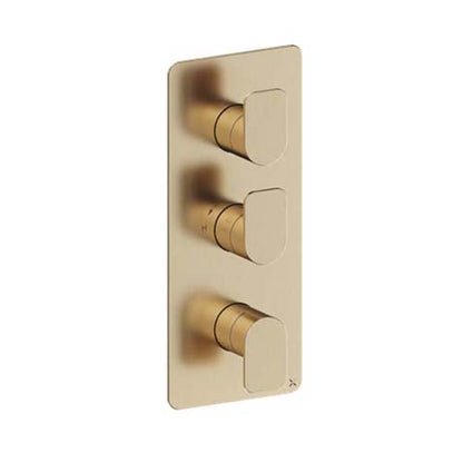Crosswater Fuse 2 Outlet 3 Handle Shower Valve