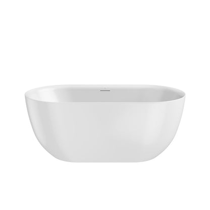 Crosswater Cerus Free Standing Bath with Click Clack Slotted Waste