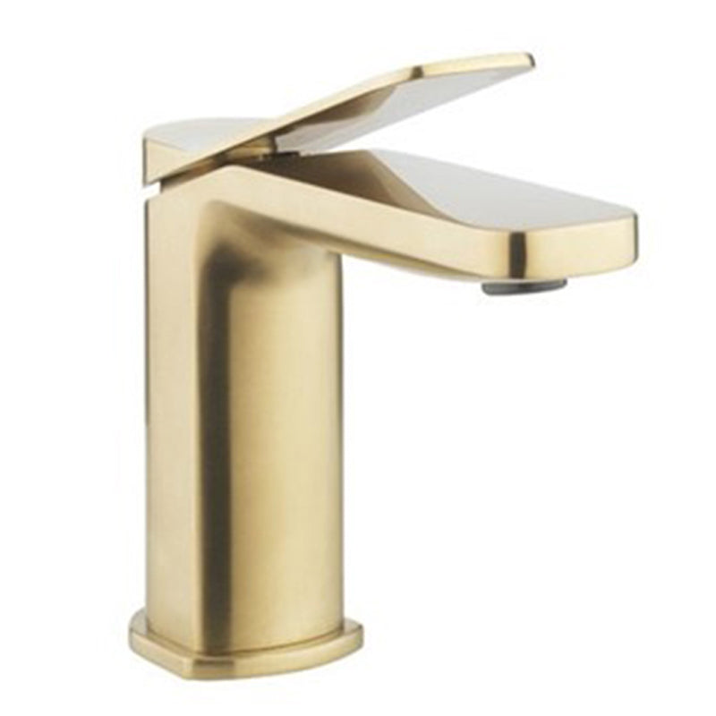 Crosswater GD110DNF Glide II Basin Mono Brushed Brass