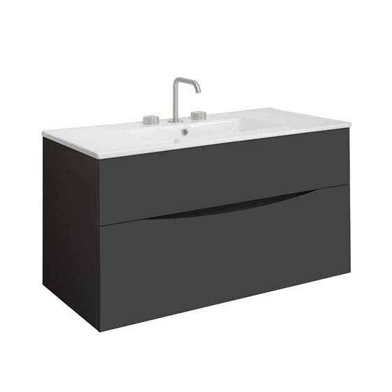 Crosswater Glide II 1000 Unit & Ceramic Basin