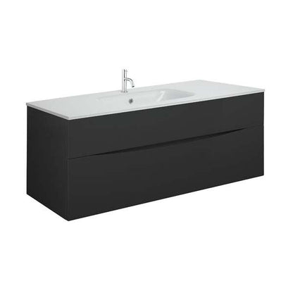 Crosswater Glide II 1000 Unit & Ice White Glass Basin