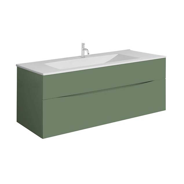 Crosswater Glide II 1000 Unit & Ceramic Basin