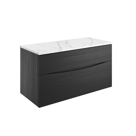 Crosswater Glide II 1000 Unit & Marble Effect Worktop