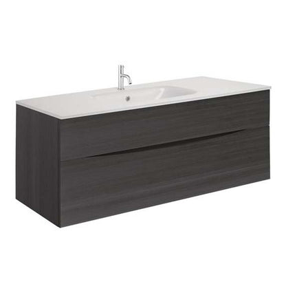 Crosswater Glide II 1000 Unit & Ice White Glass Basin