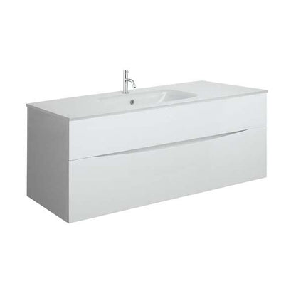 Crosswater Glide II 1000 Unit & Ice White Glass Basin