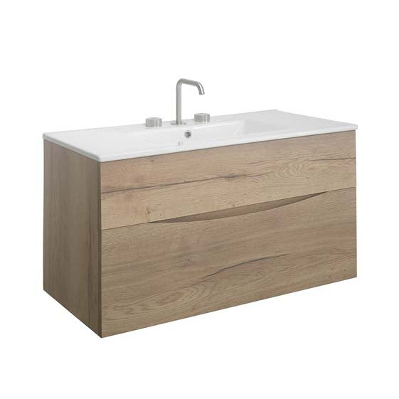 Crosswater Glide II 1000 Unit & Ceramic Basin